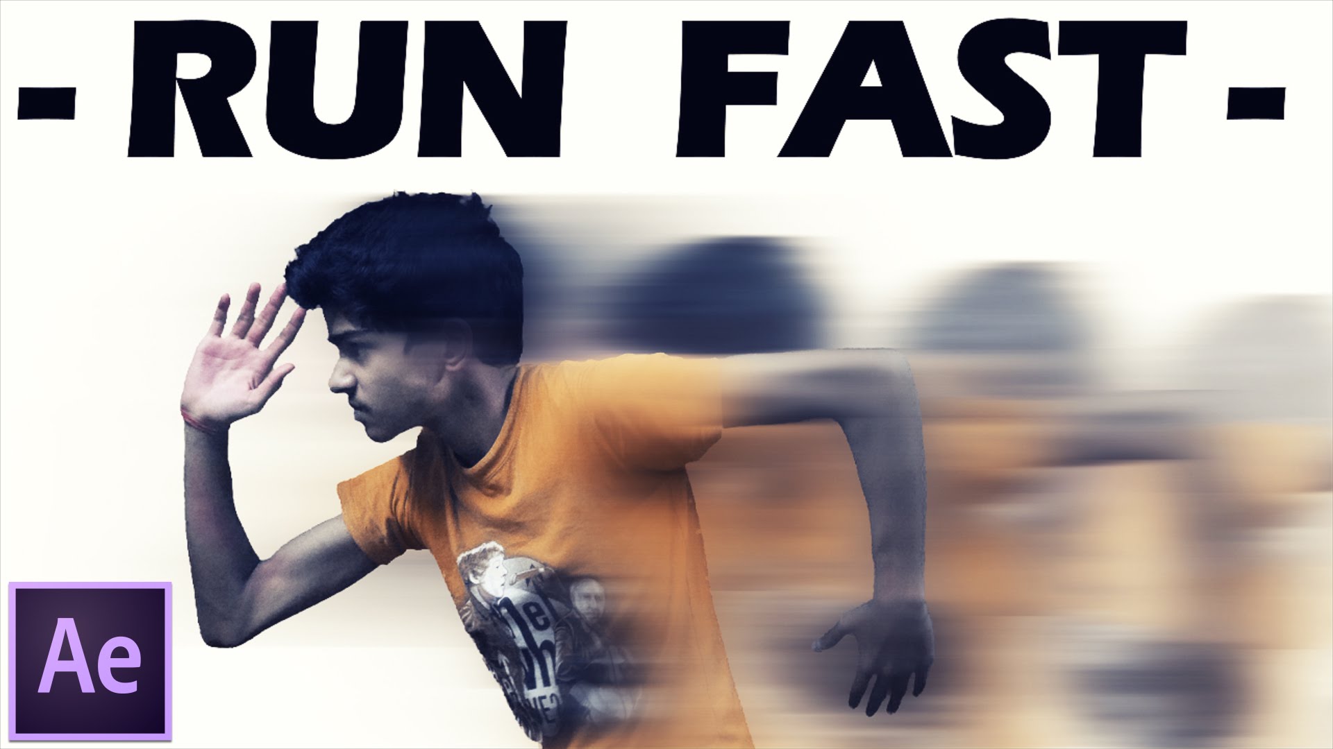 Runs very well. Fast Run Effect. It can Run. I Run very fast. How fast track on after Effects.